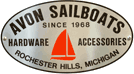 Avon Sailboats plaque134